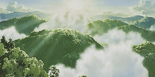 anime landscape gif tumblr medium