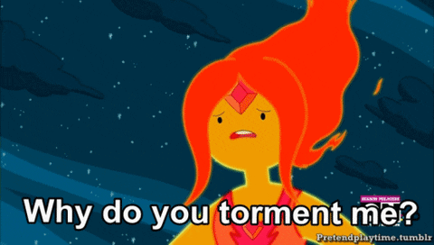 adventure time hot to the touch gif find share on giphy medium