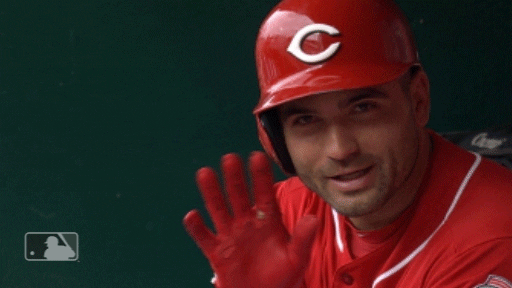 cincinnati reds hello gif by mlb find share on giphy medium