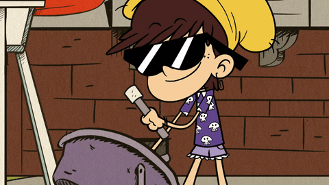 drumming the loud house gif by nickelodeon find share medium
