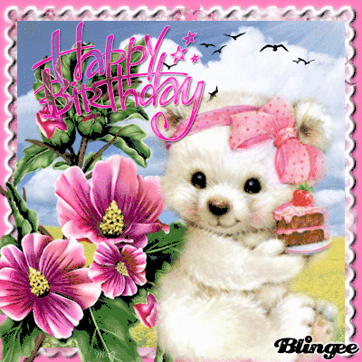 cute teddy bear happy birthday gif pictures photos and images for medium