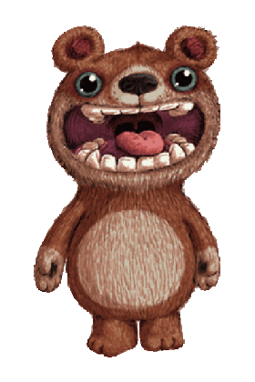 teddy bear smile sticker for ios android giphy medium
