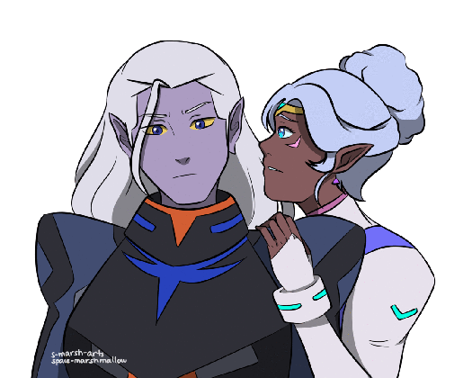 hc lotor s marks light up when he blushes uwu space medium