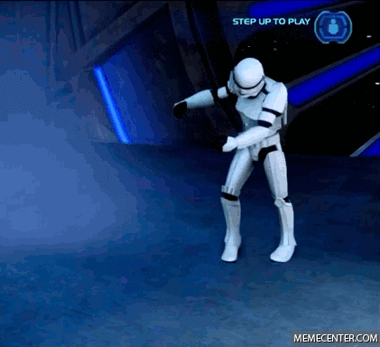 didnt read lol storm trooper gif find share on giphy medium