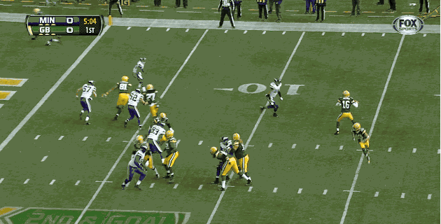 packers scott tolzien jukes out vikings defender with medium