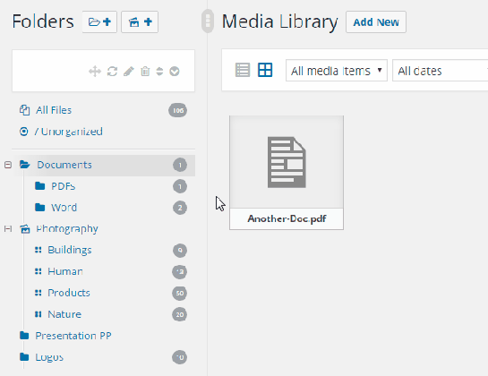 wordpress how organize uploaded media in wp stack overflow medium