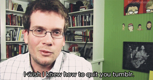 john green queue gif find share on giphy medium