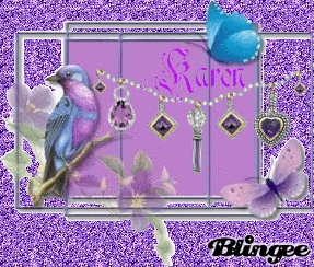 karen s purple bird tag blingee pinterest purple bird bird medium