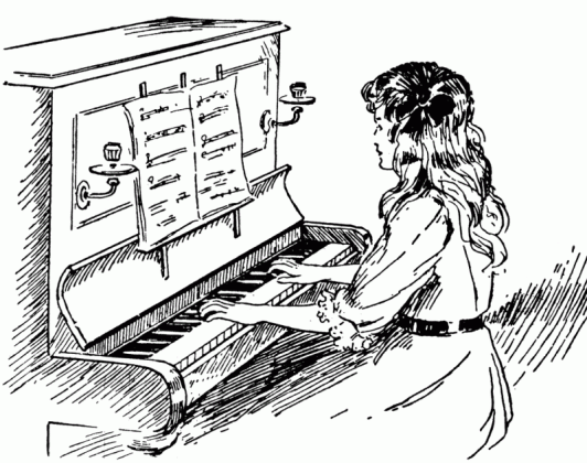 playing piano drawing at getdrawings com free for personal use medium