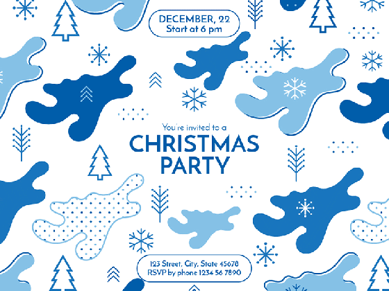christmas party modern and creative templates suite by amber medium