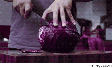 im sorry this was too cool to not repost purple cabbage being cut i medium