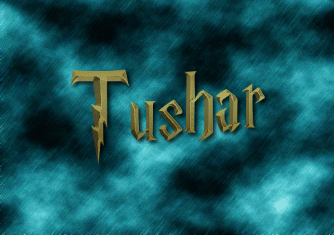tushar logo free name design tool from flaming text medium