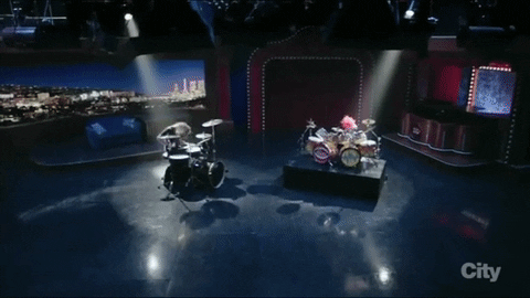 watch this epic drum battle dave grohl vs animal from the muppets medium