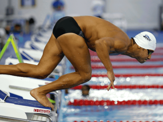 rio 2016 syrian refugee rami anis swims personal best in 100 metre medium