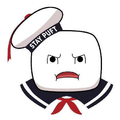 awesome angry stay puft marshmallow man gif pictures medium
