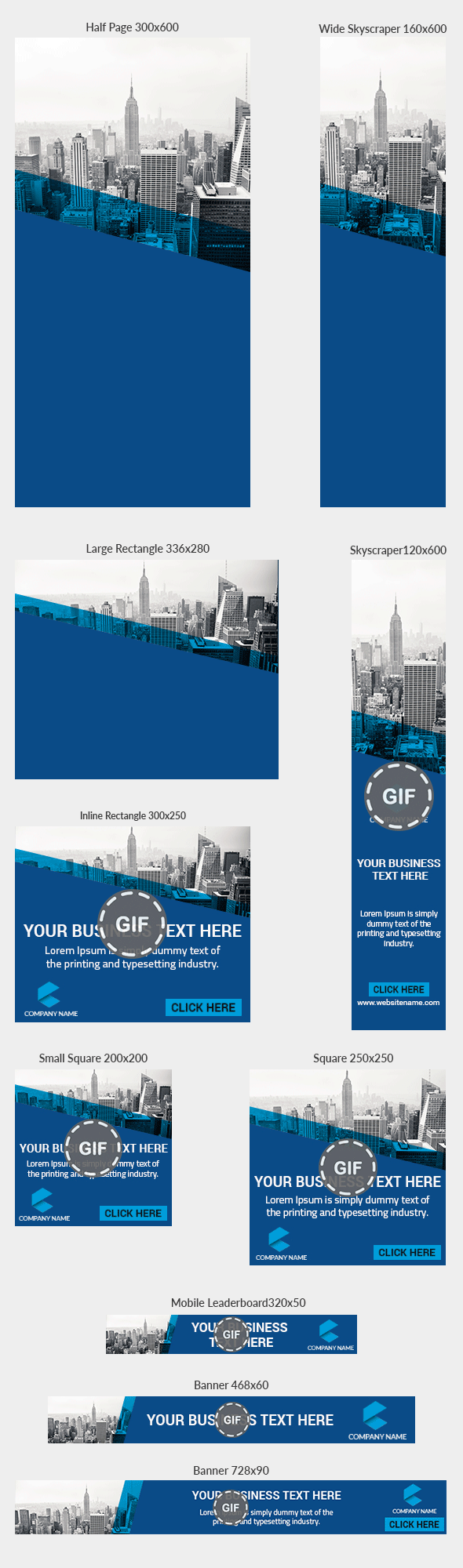corporate gif animated banner pinterest banners banner template medium