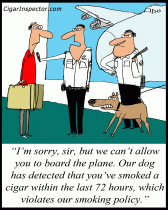 sunday s cigar cartoon future smoking policies cigar inspector medium