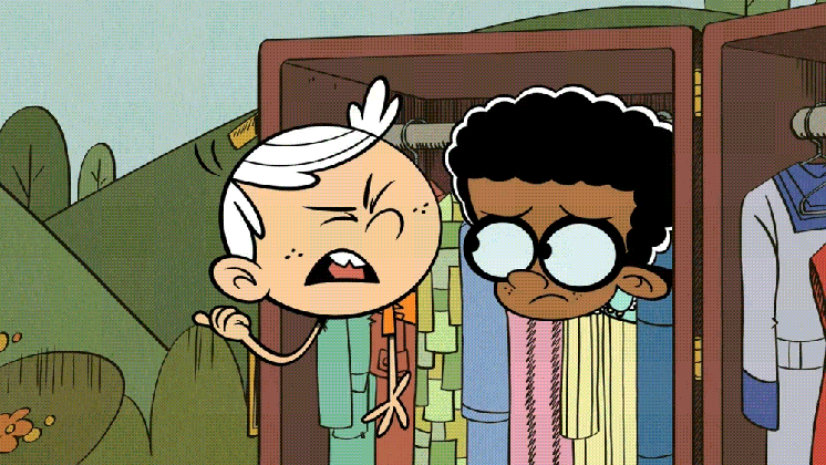 image s2e06a lincoln and clyde in a closet gif the medium