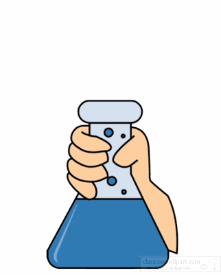 chemistry animated clipart beaker chemical animation medium