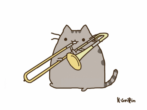 finals week for music majors spot on plus cat playing medium