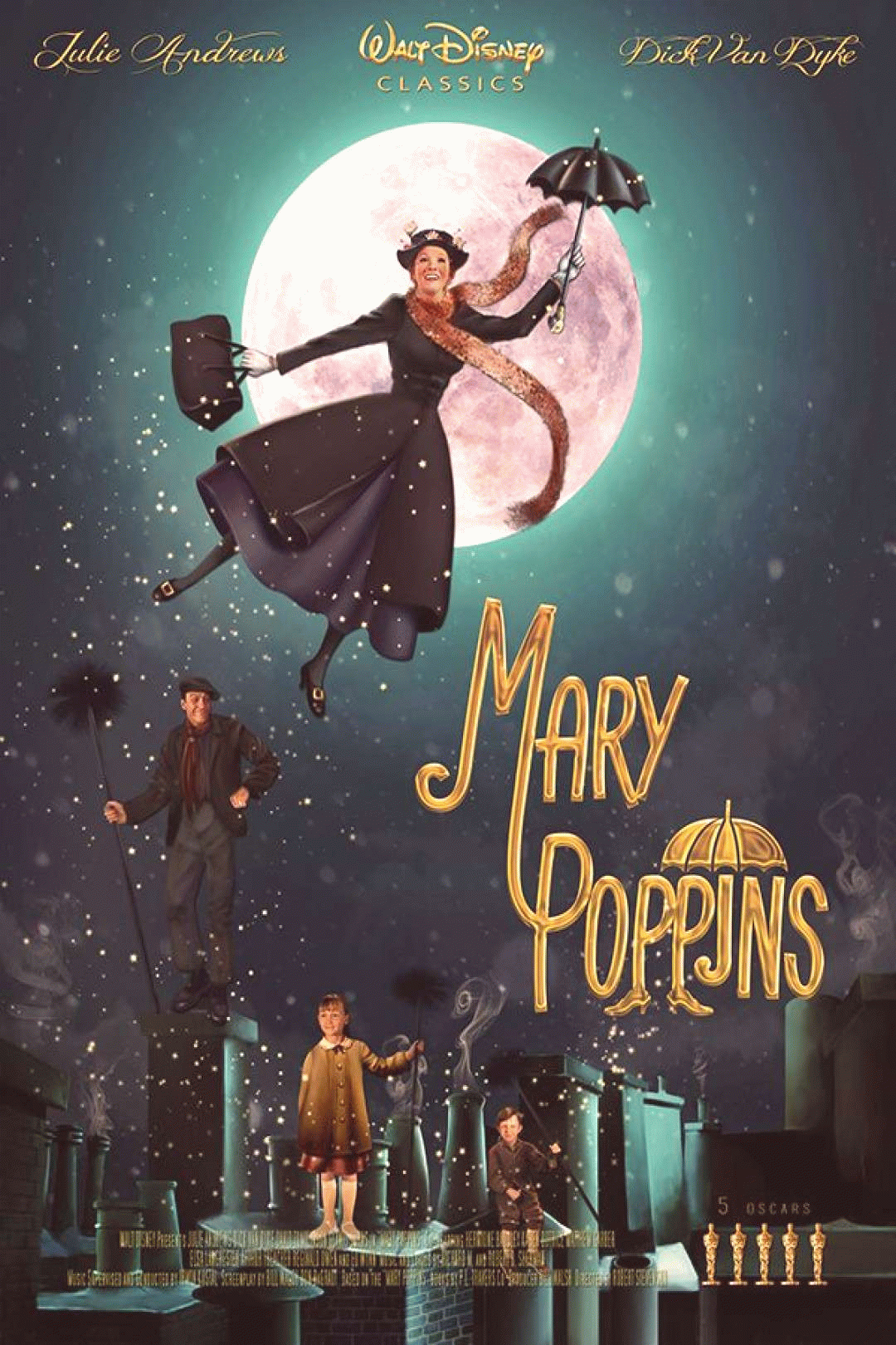 redesign mary poppins poster and dvd case on behance in 2020 fantasia disney quotes medium
