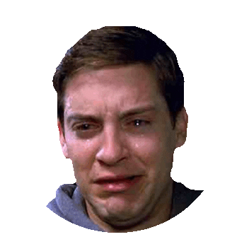 tobey maguire spiderman crying someone gonna spiderman peter medium