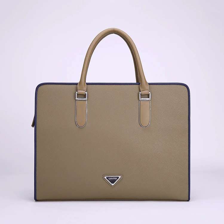 new 2017 genuine leather briefcase design men s business lawyer medium