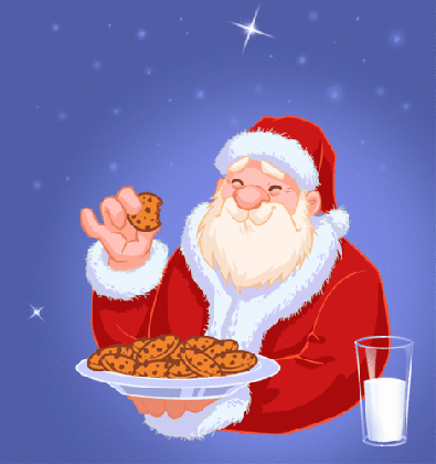 christmas screensaver mouse eating cookies merry medium