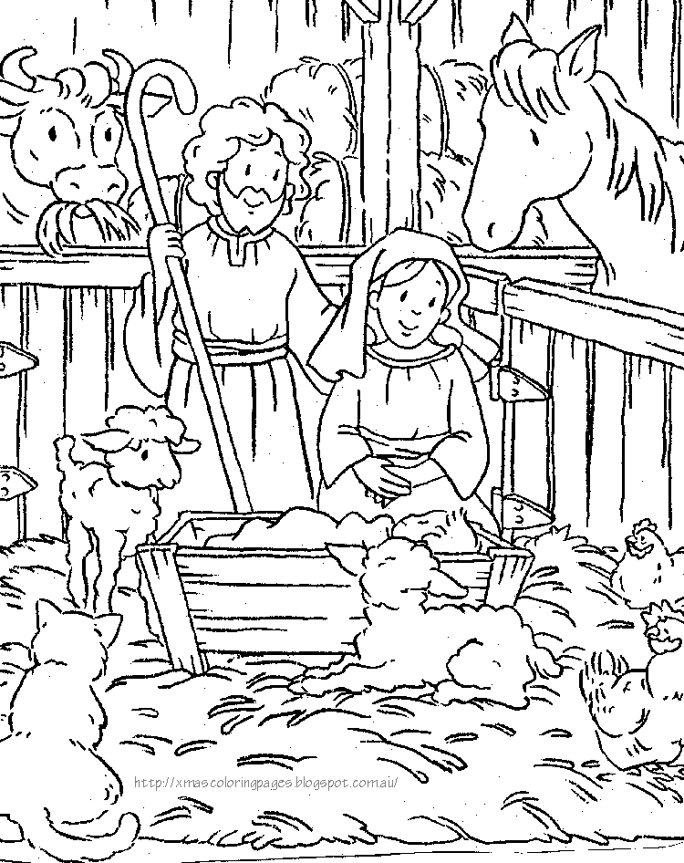 coloring pages that show the nativity some show just mary and medium