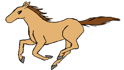horse galloping clipart at getdrawings com free for personal use medium