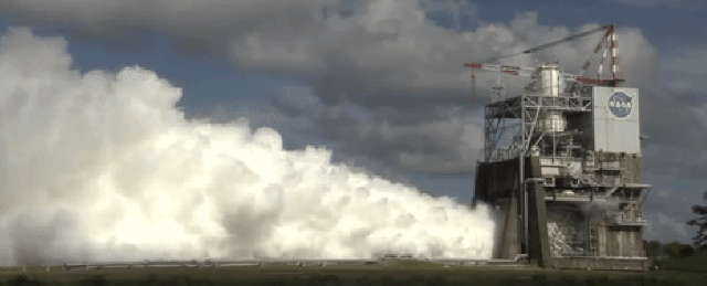 nasa has successfully test fired the engine for the most medium