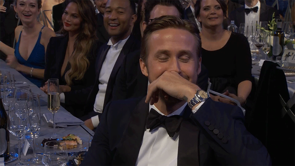 ryan gosling s sweet reaction to emma stone s sags shout out is medium
