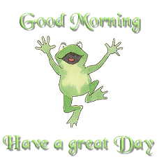 good morning dancing frog picdesi com medium