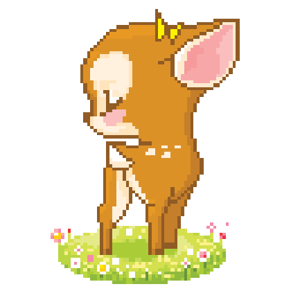 deer pixel tumblr medium