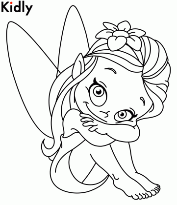 free coloring pages for adults fairy coloring home medium