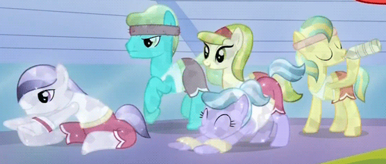 238154 animated bright smile castle crystal pony crystal pony medium