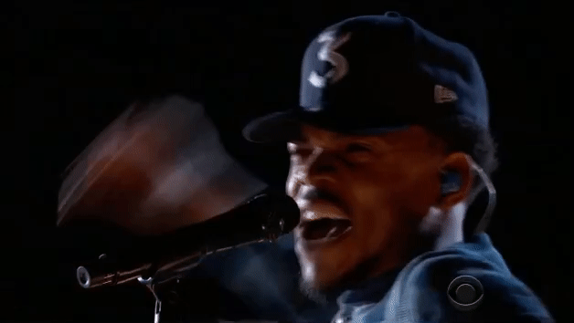 chance the rapper 2017 grammys gif by recording academy medium