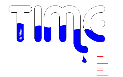lettering styles theme time medium