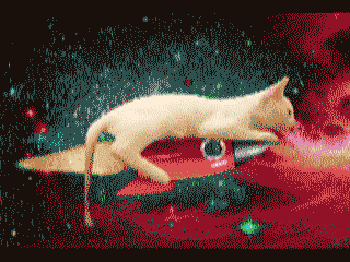 gif cat spaceship space animated gif on gifer by conjuthris medium