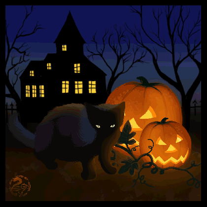 halloween gifs over 100 pieces of animated image for free spooky wallpaper medium