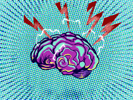 purple brain by carlos basabe dribbble medium