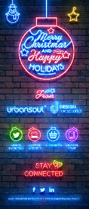 urbansoul creative christmas email campaign 2015 on behance medium