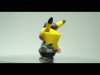 toy review villain pikachu gachapon figure justveryrandom medium