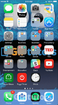 iphone ios 8 by gif find share on giphy medium