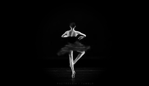 black and white dancing girl gif wifflegif medium