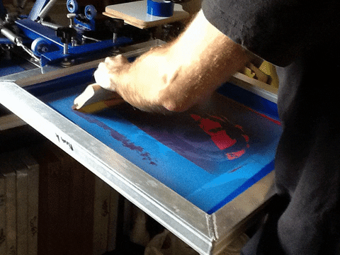 screen printing gifs get the best gif on giphy medium