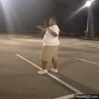 topvinevideos fat black guy dancing funny on make a gif medium