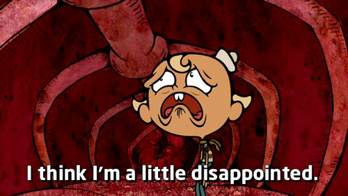 disappointed flapjack gif find share on giphy medium