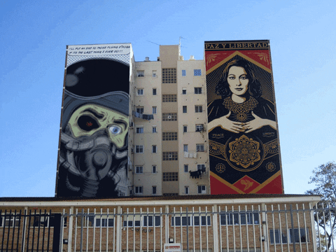 obey street art gif by rasalo find share on giphy medium
