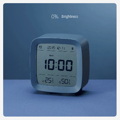 cgd1 mini bluetooth alarm clock temperature humidity monitor 3 axis gimbal stabilizer medium